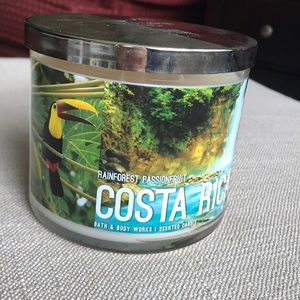 Bath & Body Works Costa Rica three wick candle